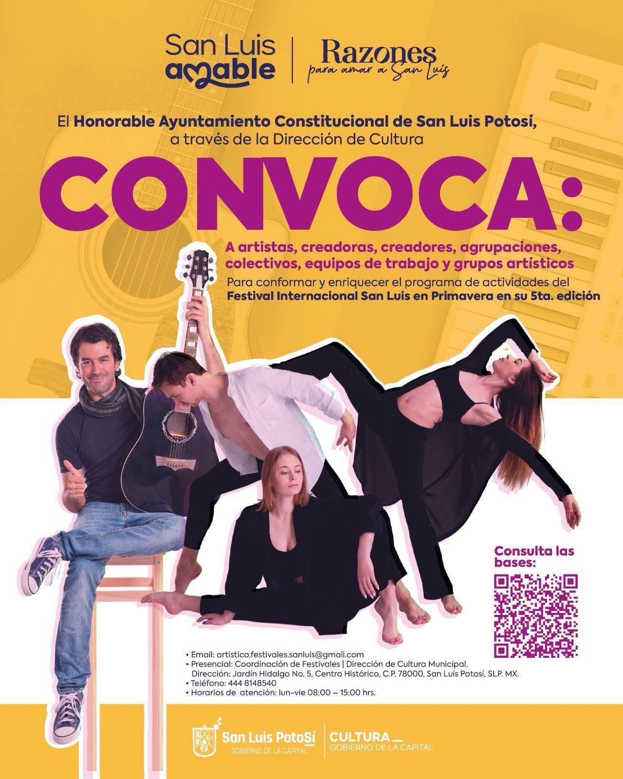 convocatoria san luis en primavera 2026 slp capital