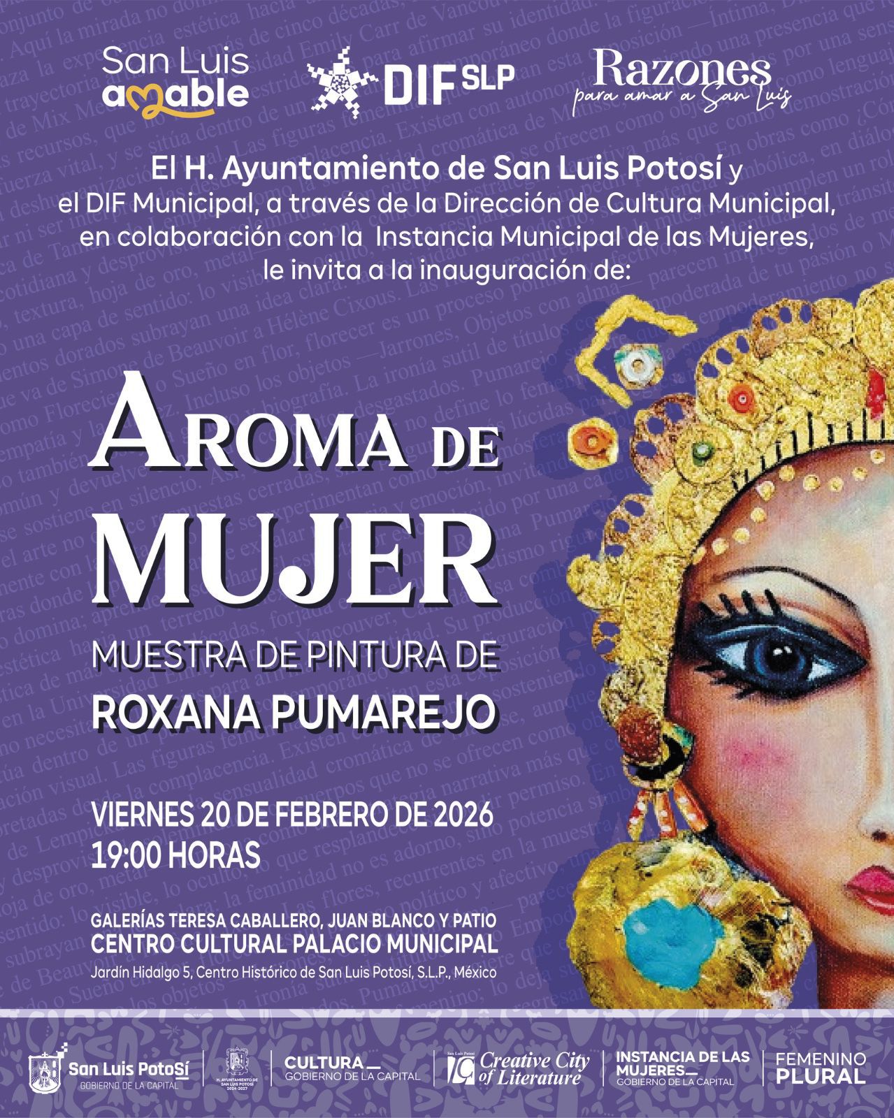 aroma de mujer festival femenino plural slp capital